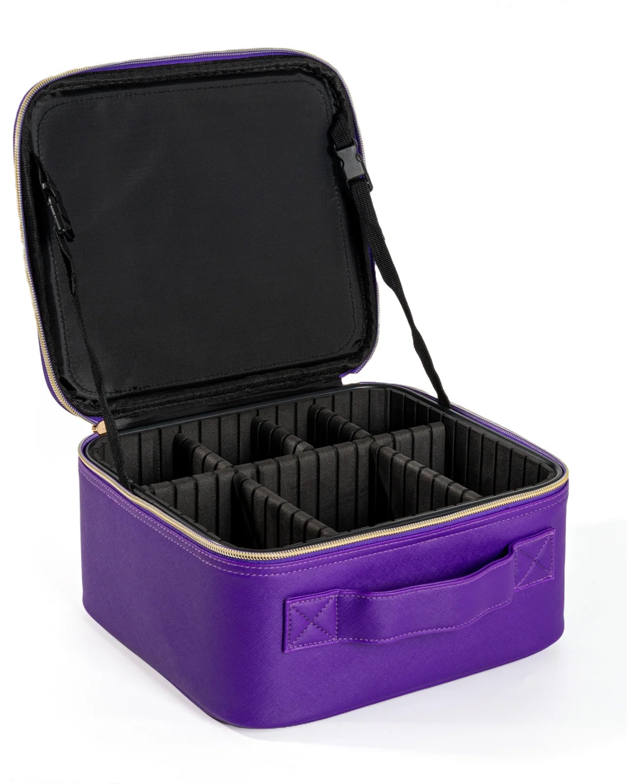Travel Waterproof Makeup Bag With Mirror lamp
