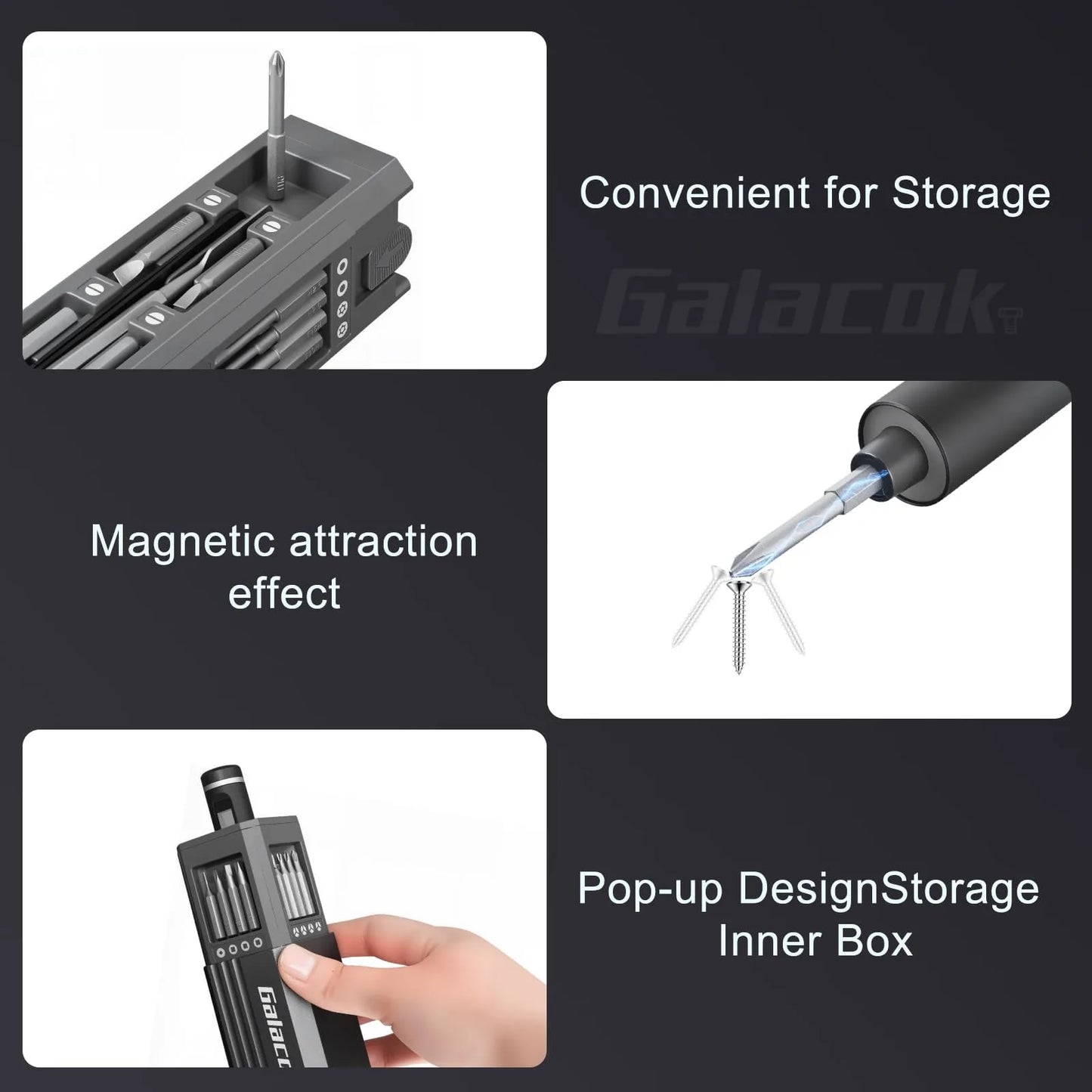 49 in 1 Electric Screwdriver Set 5 Torque Settings