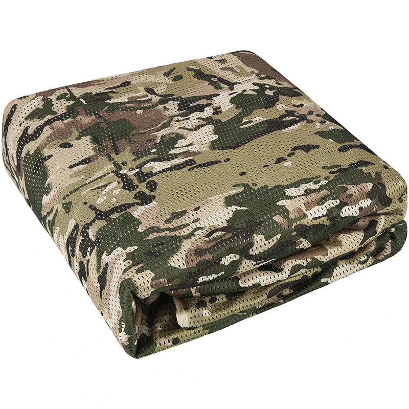 Camo Netting With See Through Fence