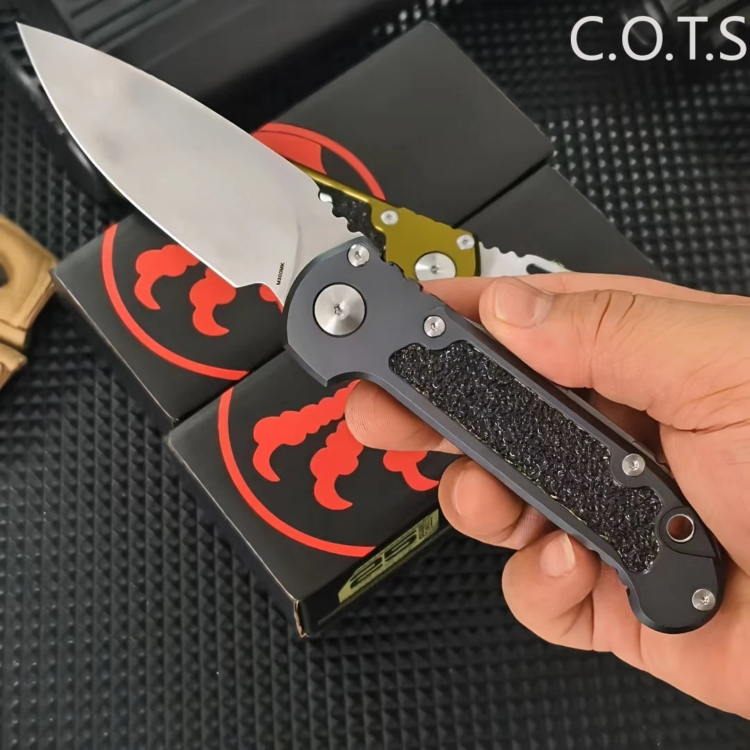LUDT Outdoor Folding Knife Multi-functional with Safety Lock