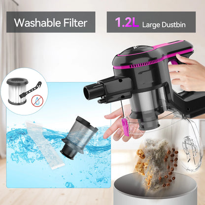 INSE Cordless 6 in 1 Handheld Vacuum