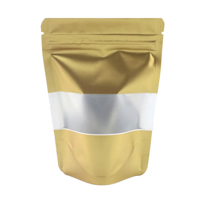 Reclosable Zip Lock Organizer Eco Aluminum Foil Mylar Plastic Bags With Clear Window