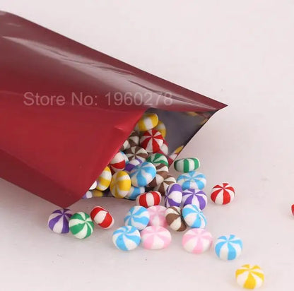 100pcs Variety of sizes reusable heat sealing packaging bag