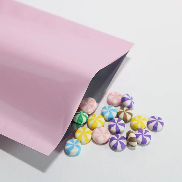 100pcs Variety of sizes reusable heat sealing packaging bag