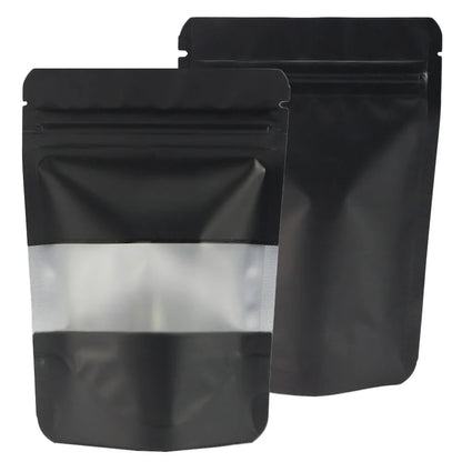Reclosable Zip Lock Organizer Eco Aluminum Foil Mylar Plastic Bags With Clear Window