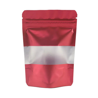 Reclosable Zip Lock Organizer Eco Aluminum Foil Mylar Plastic Bags With Clear Window