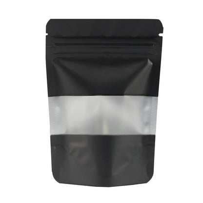 Reclosable Zip Lock Organizer Eco Aluminum Foil Mylar Plastic Bags With Clear Window