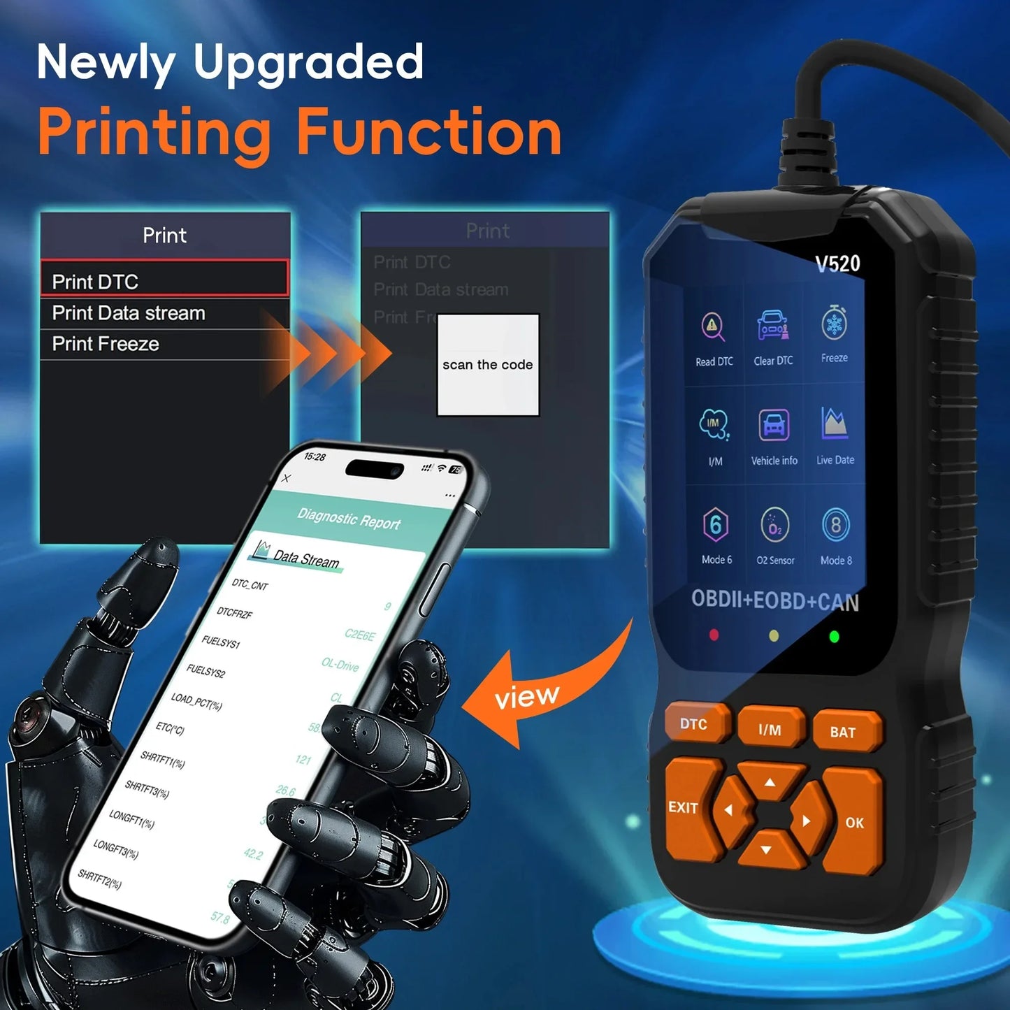 OBD2 Car Scanner Diagnostic Scanning Tool
