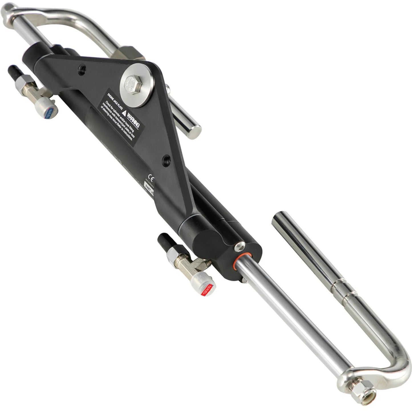 SucceBuy Front Mount Hydraulic Outboard Marine Steering Cylinder 150HP HC4645H Fit for Boat Steering
