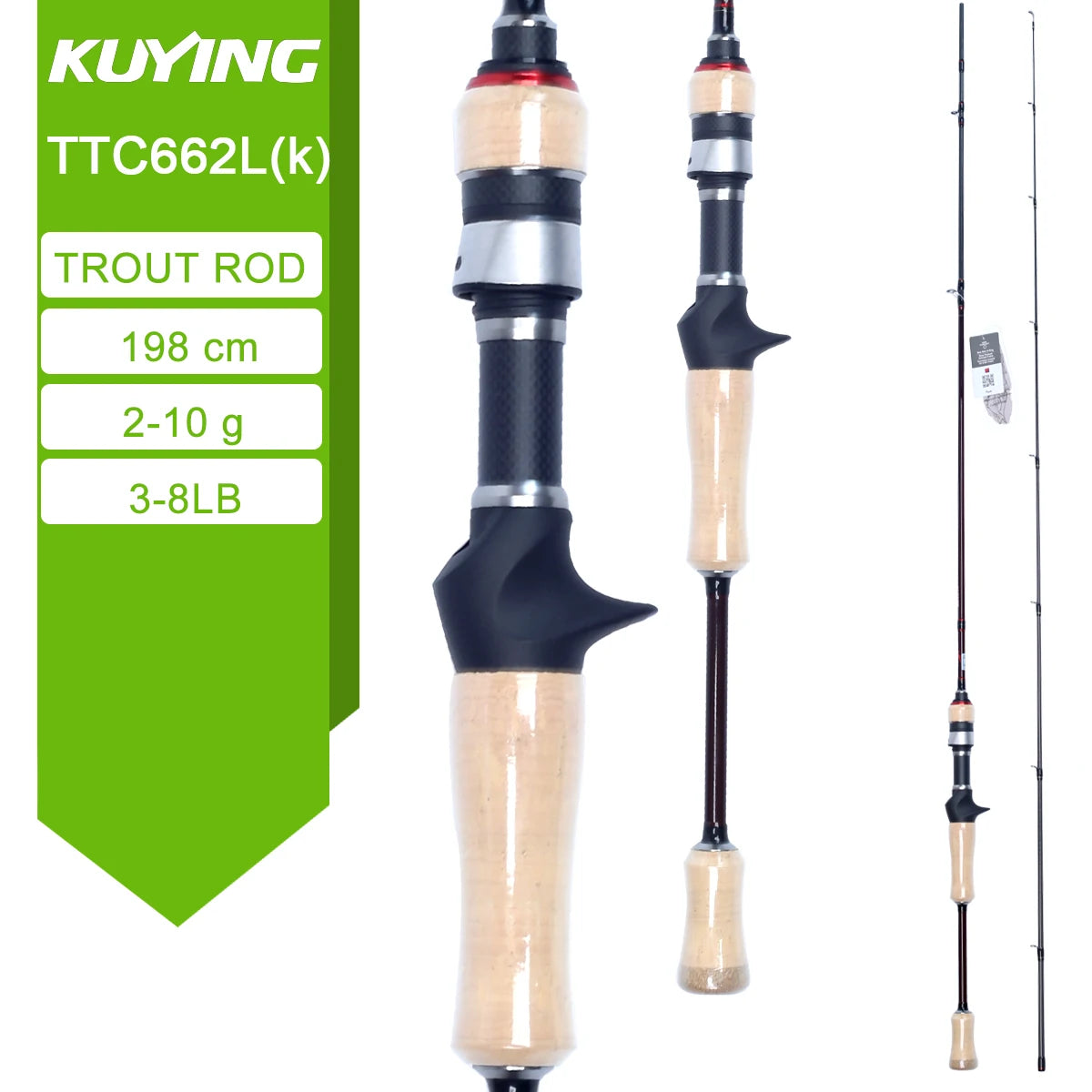 KUYING TETON Spinning Casting Rod