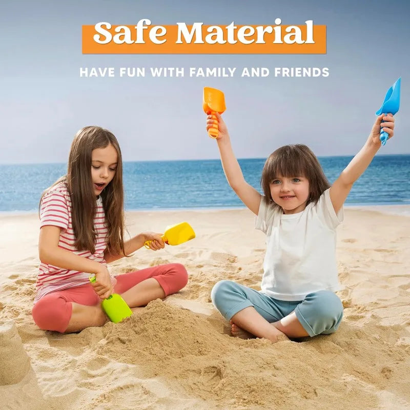 Joyfy 4 Packs Beach Sand Shovels