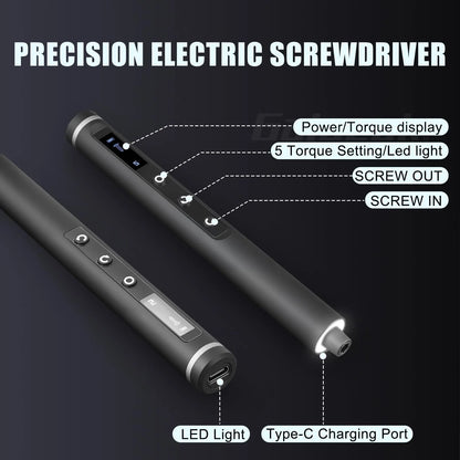 49 in 1 Electric Screwdriver Set 5 Torque Settings