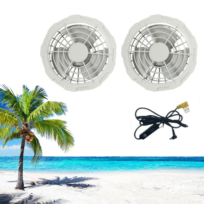 Breathable Sleeveless Cooling Fan Vest