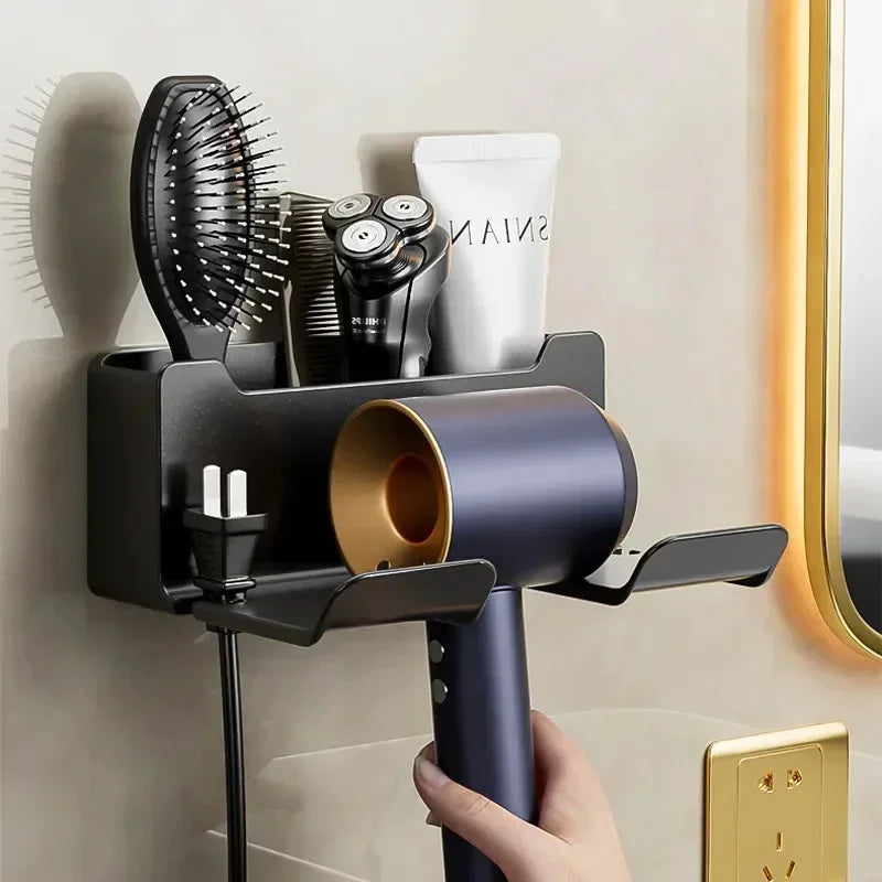 Wall Mount Suction Cup Bathroom Organizer