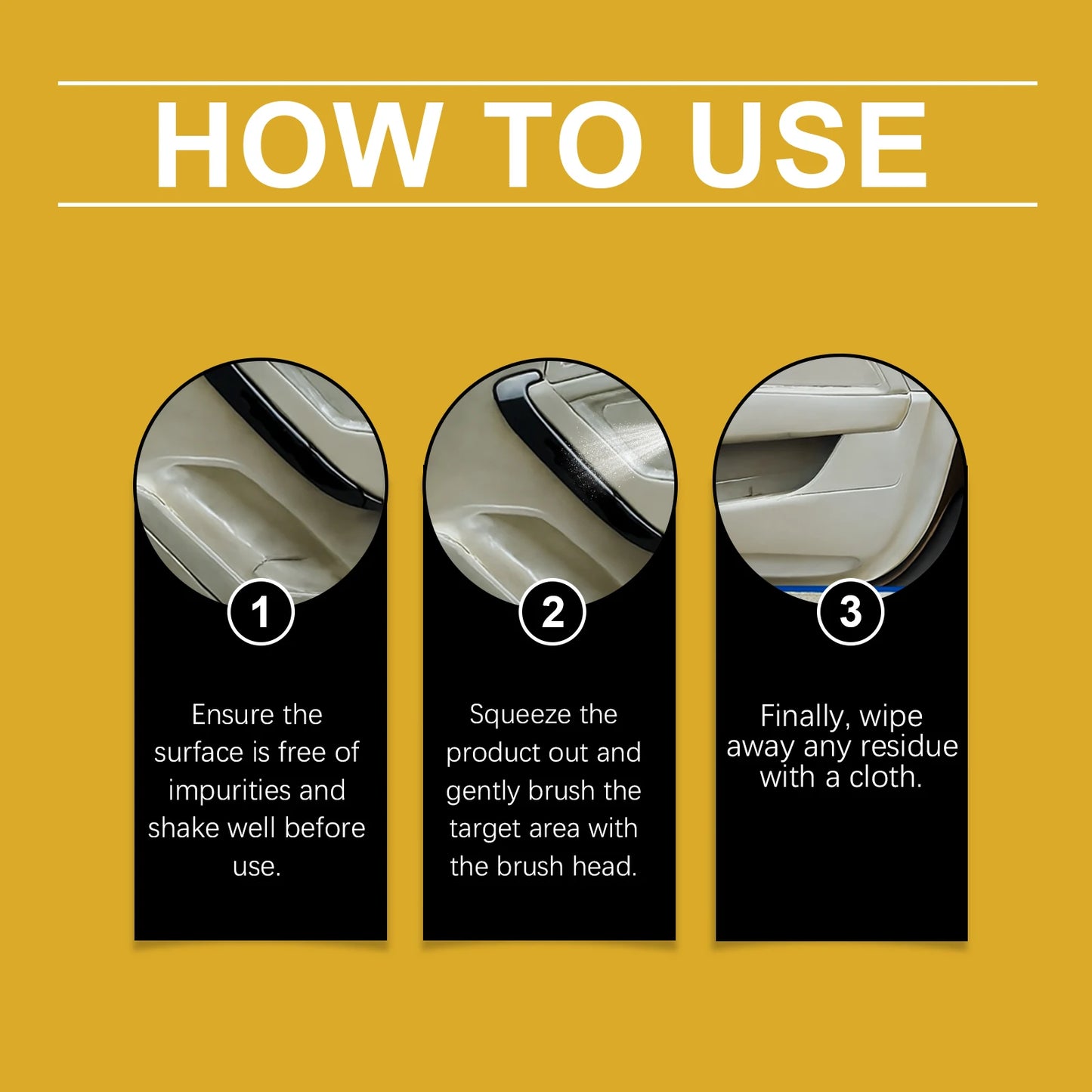 Hikmarion Foam Cleaner Multi-purpose Stain Remover Cleaning Spray