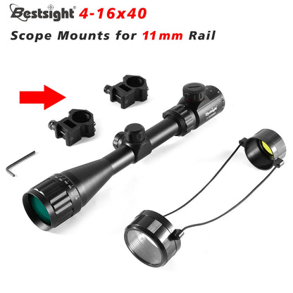 4-16X40 AOE Optics Illuminated Hunting Scope Red&Green Dot