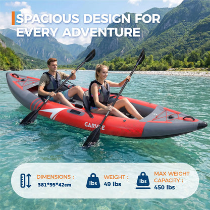 Inflatable 1/2-Person Fishing Kayak