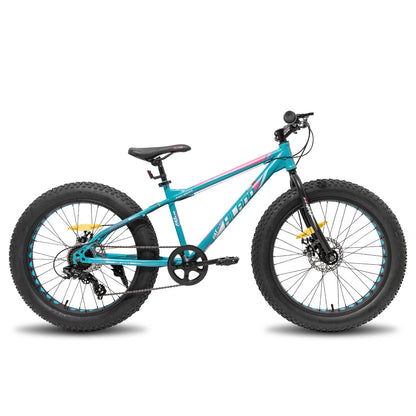 Hiland 20 Inch Kids' Bicycles Fat Tire Mountain Bike for Age 5 + Years,