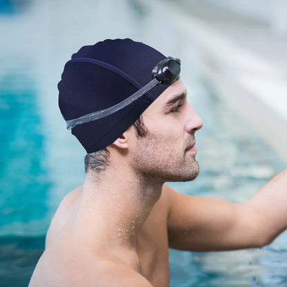 Extra Large Swim Cap Soft  Swimming Hat Comfortable Bathing Swimming Cap Keeps Hair Clean for Women Men