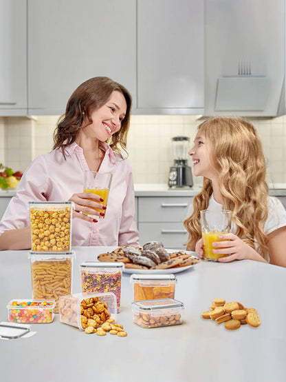 24/48pcs，Sealed food storage containers with LIDS