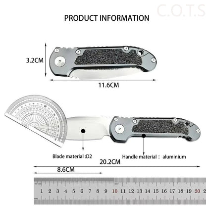 LUDT Outdoor Folding Knife Multi-functional with Safety Lock