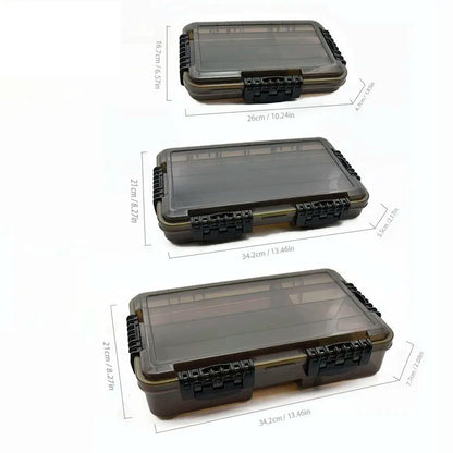 Large-Capacity Waterproof Fishing Tackle Box