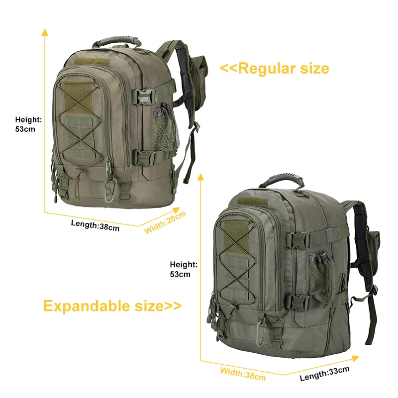 LQARMY 60L Travel Tactical backpack