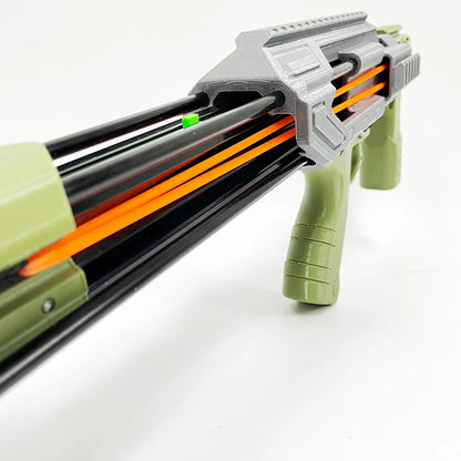 Multi functional automatic-fire trigger arrow launch slingshot