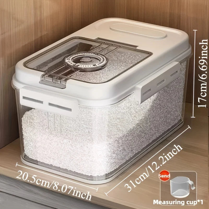 Time Recording Bread Keeper with Lid