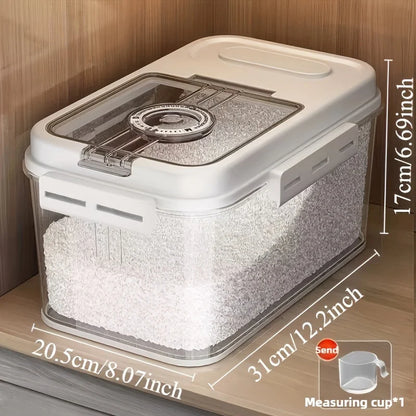 Time Recording Bread Keeper with Lid