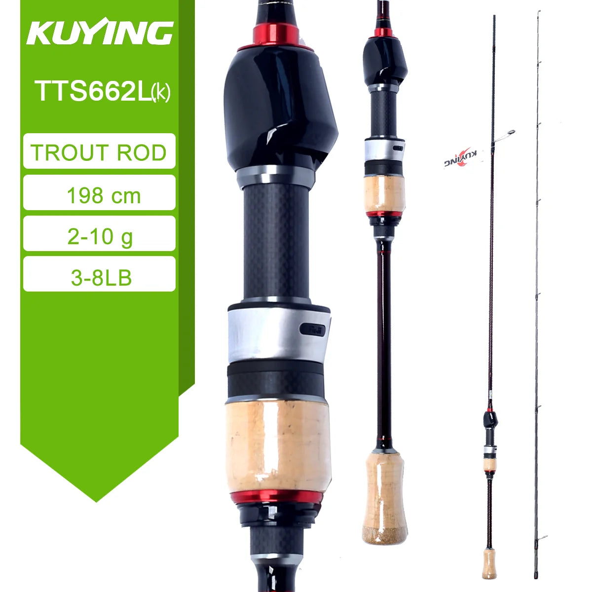 KUYING TETON Spinning Casting Rod
