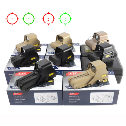 551 552 553 558 Red Green Dot Holographic Sight Scope  20mm Mount