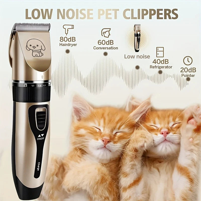 Electric Precision Clippers Perfect for Professional Grooming at Home