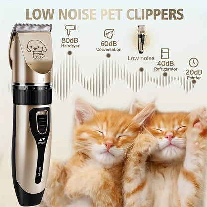 Electric Precision Clippers Perfect for Professional Grooming at Home