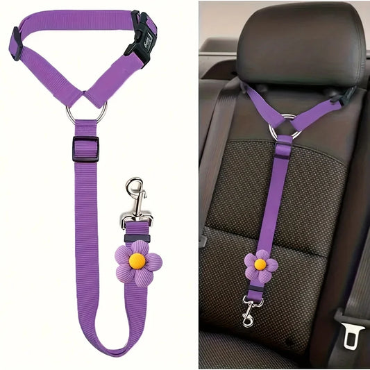 Dog Seat Belt Tether for Vehicle Secure Safety Leash