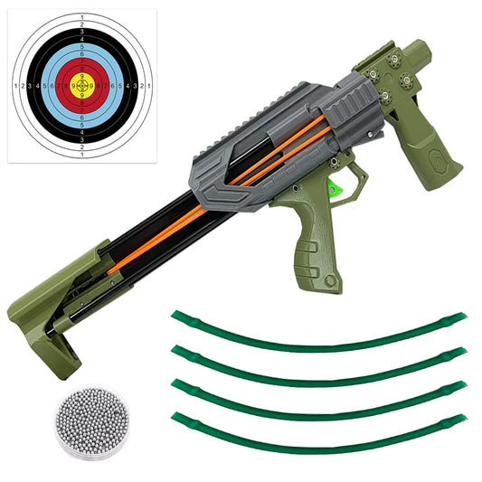 Multi functional automatic-fire trigger arrow launch slingshot
