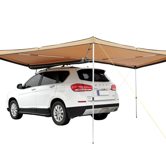 SucceBuy Vehicle Awning with Waterproof Storage Bag