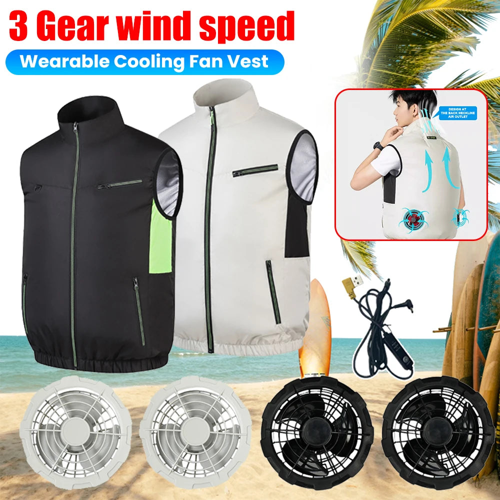 Wearable Fan Vest