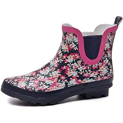 SWIFTFROG  Waterproof Ankle Rain Boots for Women