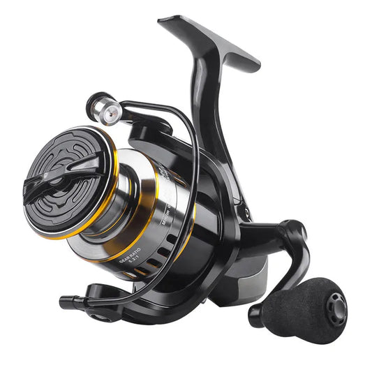 1 Piece Two-Hand Rotating Fishing Reel, Smooth and Sensitive Aluminum Alloy Body