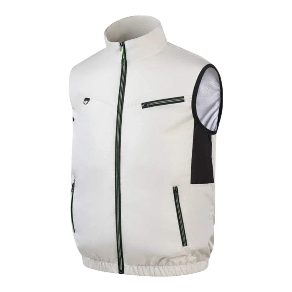 Breathable Sleeveless Cooling Fan Vest