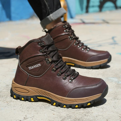 Waterproof Leather Indestructible Work Safety Boots