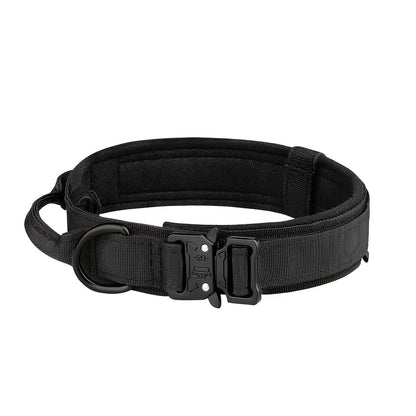 Dog Training Adjustable Tactical Collar And Leash Set