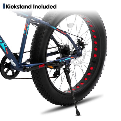 Hiland 20 Inch Kids' Bicycles Fat Tire Mountain Bike for Age 5 + Years,