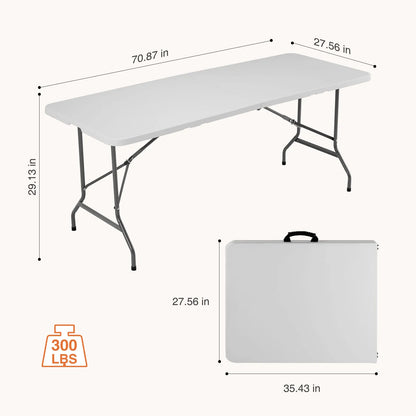 JHK  Portable Folding Heavy Duty Table