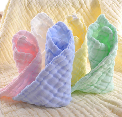 Natural Cotton Baby Washcloths for Sensitive Skin