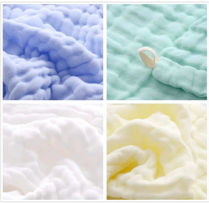 Natural Cotton Baby Washcloths for Sensitive Skin