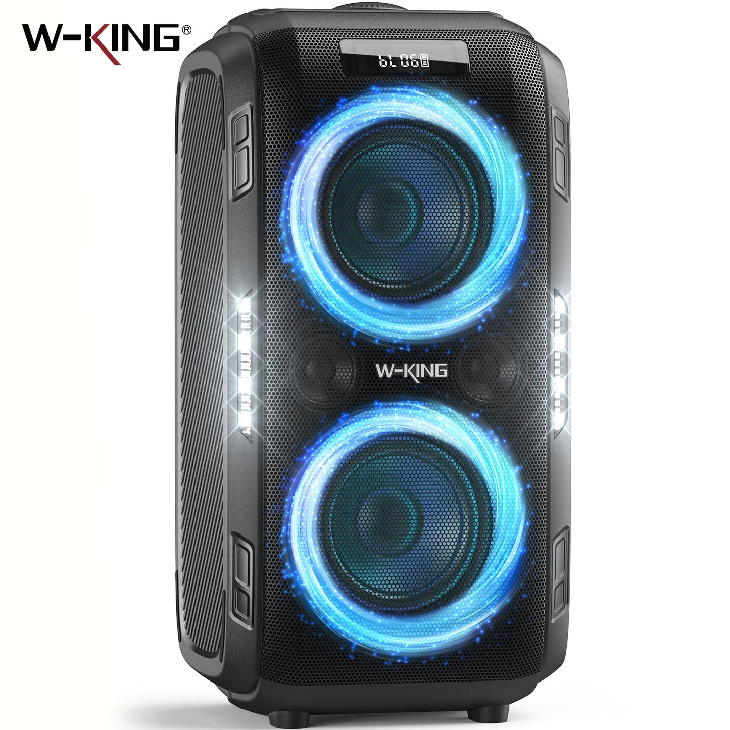 W-KING 250W PEAK Large Portable Bluetooth  Wireless Speaker