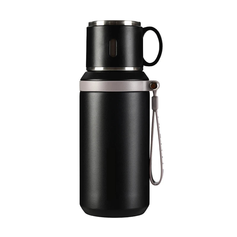 600ml Stainless Steel  Leak-Proof Travel Thermal Mug