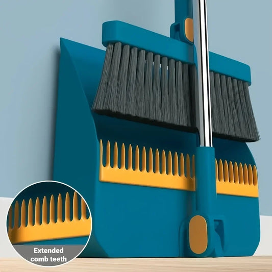 1 Set Long Handle Broom & Dustpan